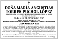 María Angustias Torres